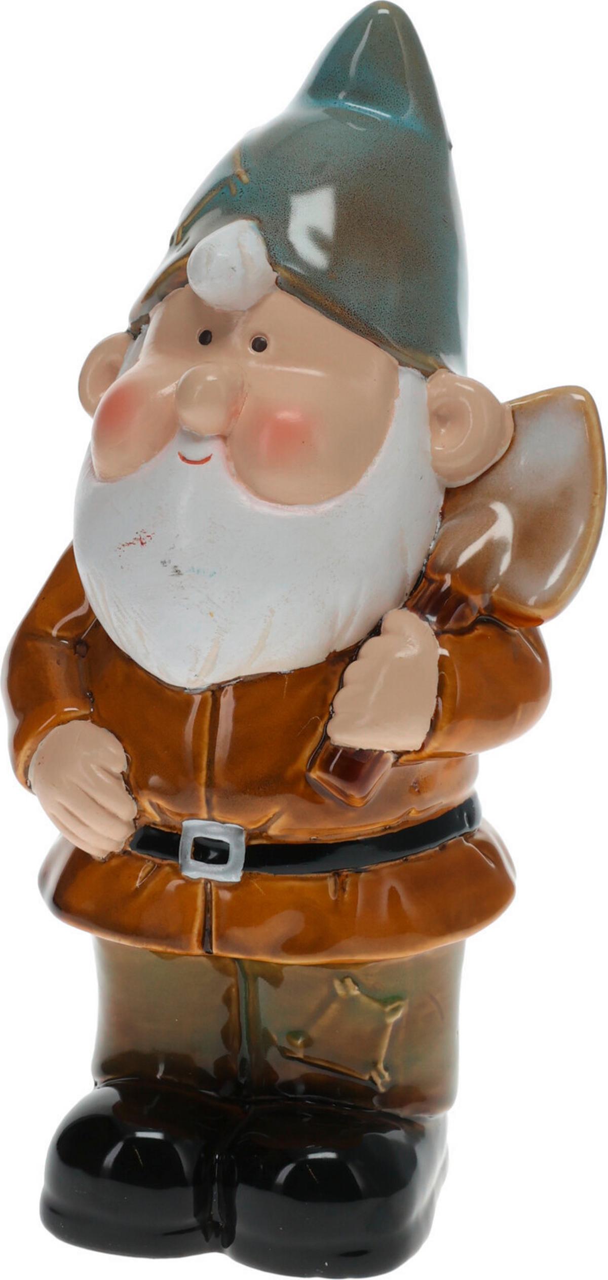 Dekor Törpe Dwarf - L - kerámia (14,5/10,5/27,5cm)