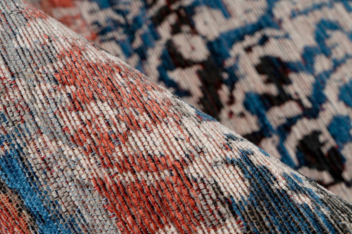 TEPPICH CHARME 425 MULTI / ROT - Rot/Multicolor, Konventionell, Textil (200/290cm) - Kayoom