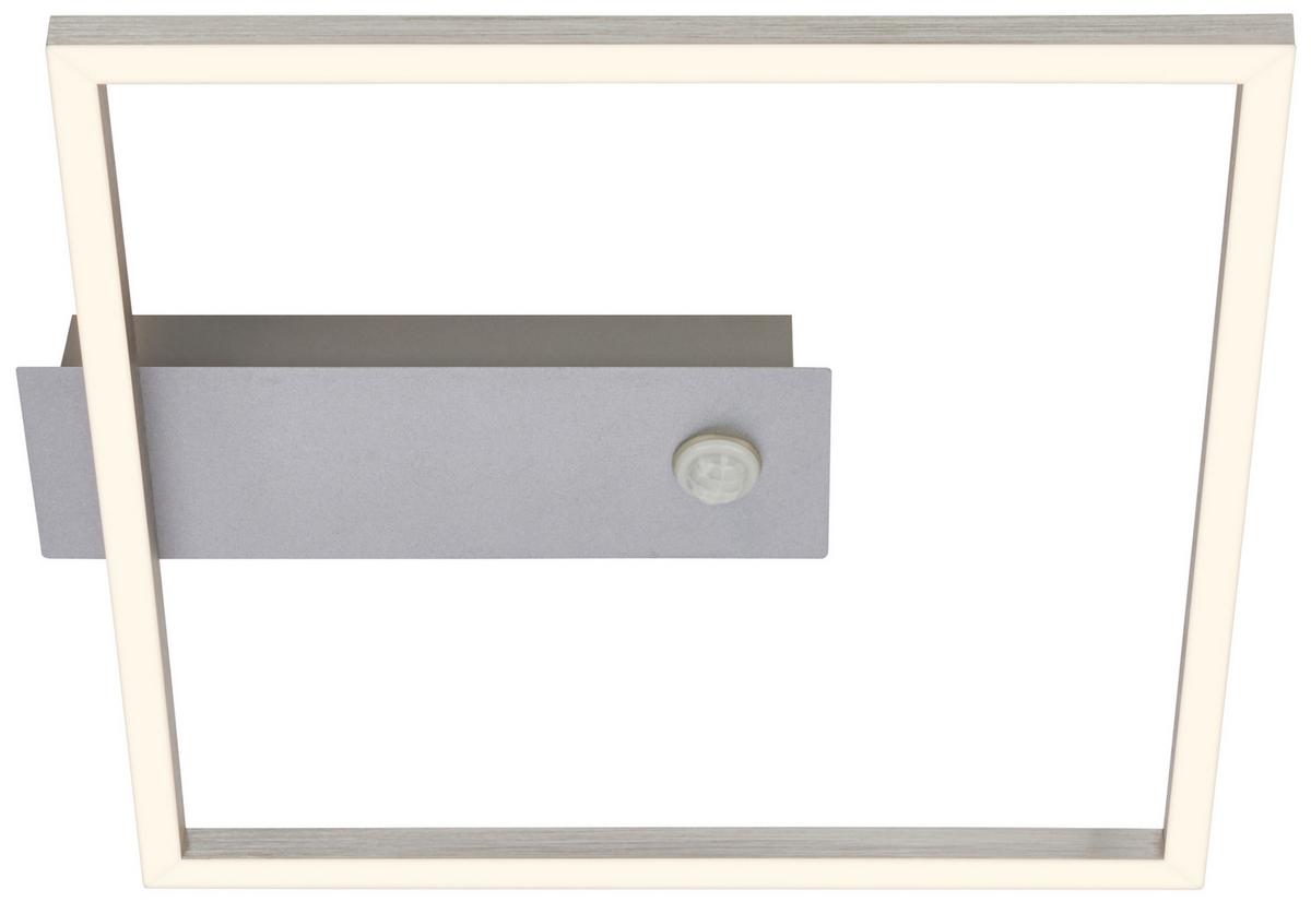 LAMPA SUFITOWA LED 3770019 - aluminiowy, Design, tworzywo sztuczne/metal (32/30/5cm) - Briloner