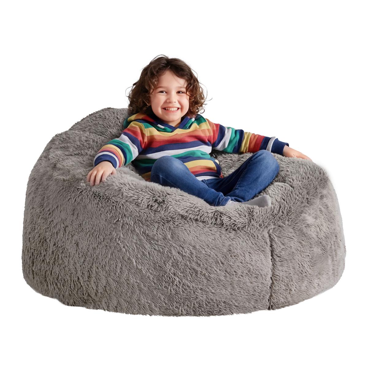 Sitzsack Colorado Grau - MODERN, Textil (125/70/125cm) - Mömax