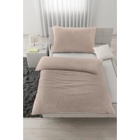 BETTWÄSCHESET TEDDY - Sandfarben, Textil (160/210cm) - Modern Living