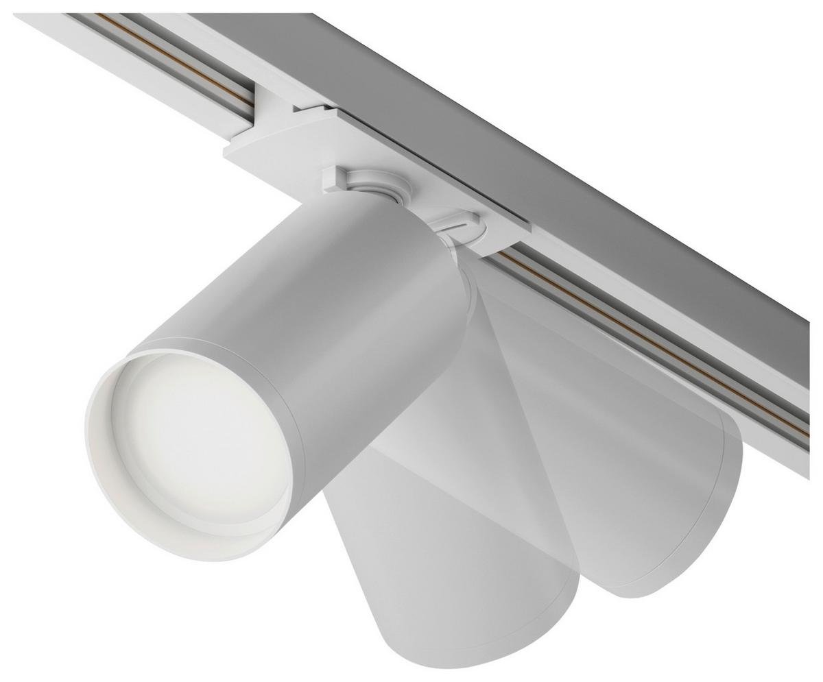 Schienensystem-Strahler Focus S Weiß max. 10 Watt - Weiß, Basics, Metall (5,2/12,5/9,2cm) - MAYTONI