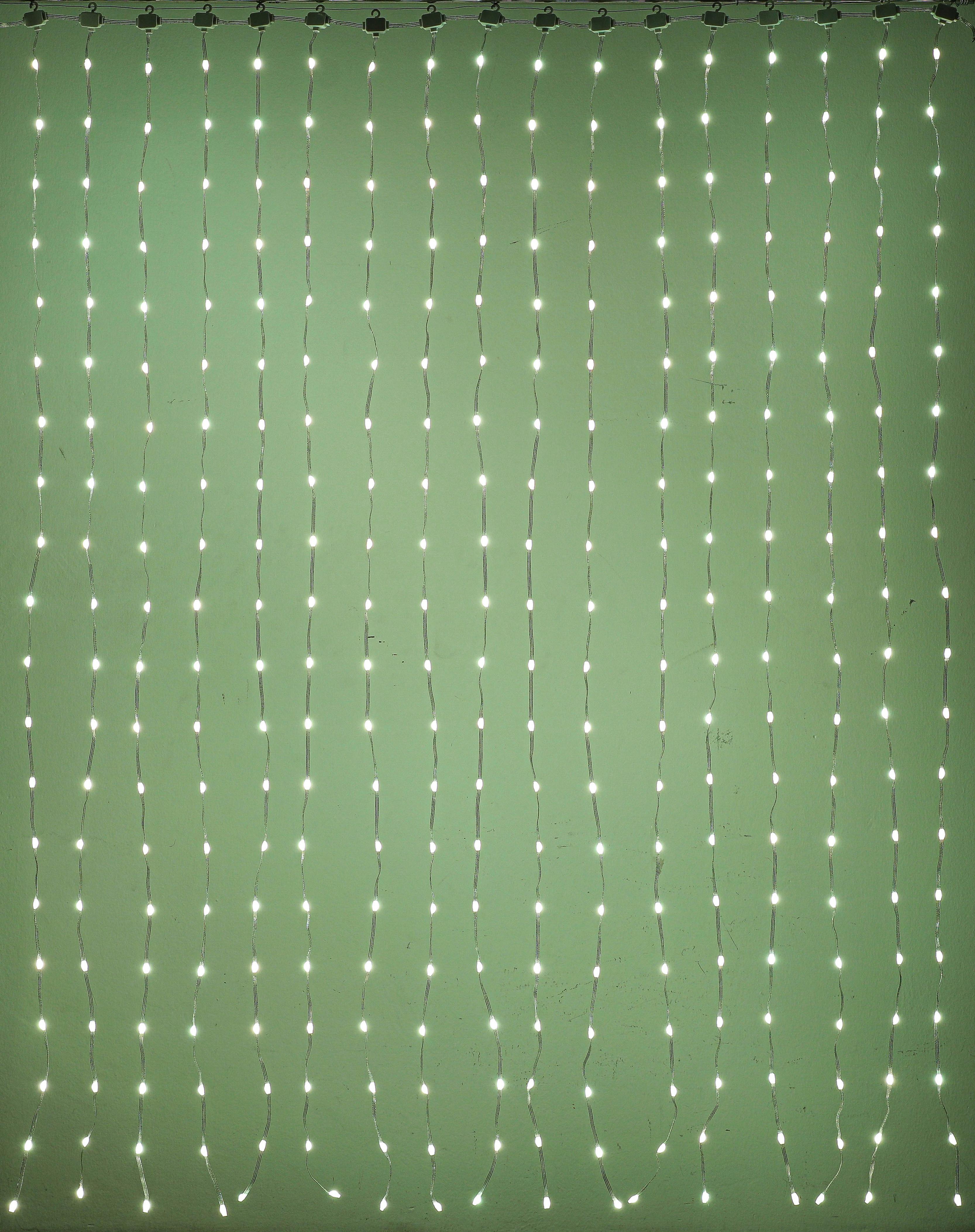 LED-DEKORATIONSLAMPA VORHUN - vit/svart, Klassisk, plast (140/140cm) - Mömax