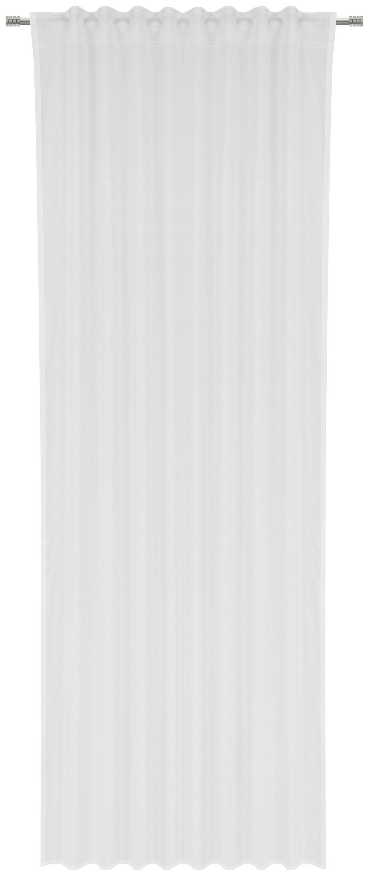 ZASŁONA GOTOWA SIENNA - biały, Basics, tkanina (140/300cm) - Esposa