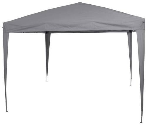 Pavillon Starter BHT 3x2,6x3 m mit Tragetasche - Grau, KONVENTIONELL, Textil (300/260/300cm) - Siena Garden