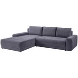 Sedežna Garnitura Adria - antracit, Moderno, tekstil (213/308cm) - Modern Living