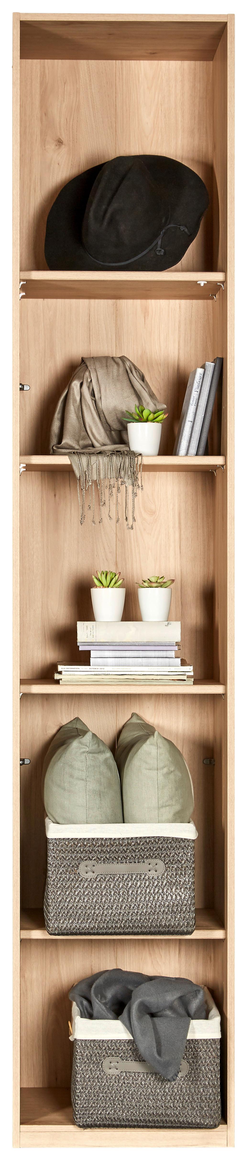 Regal in Eichefarben - Eichefarben, Konventionell, Holzwerkstoff (46/236/39cm) - Premium Living