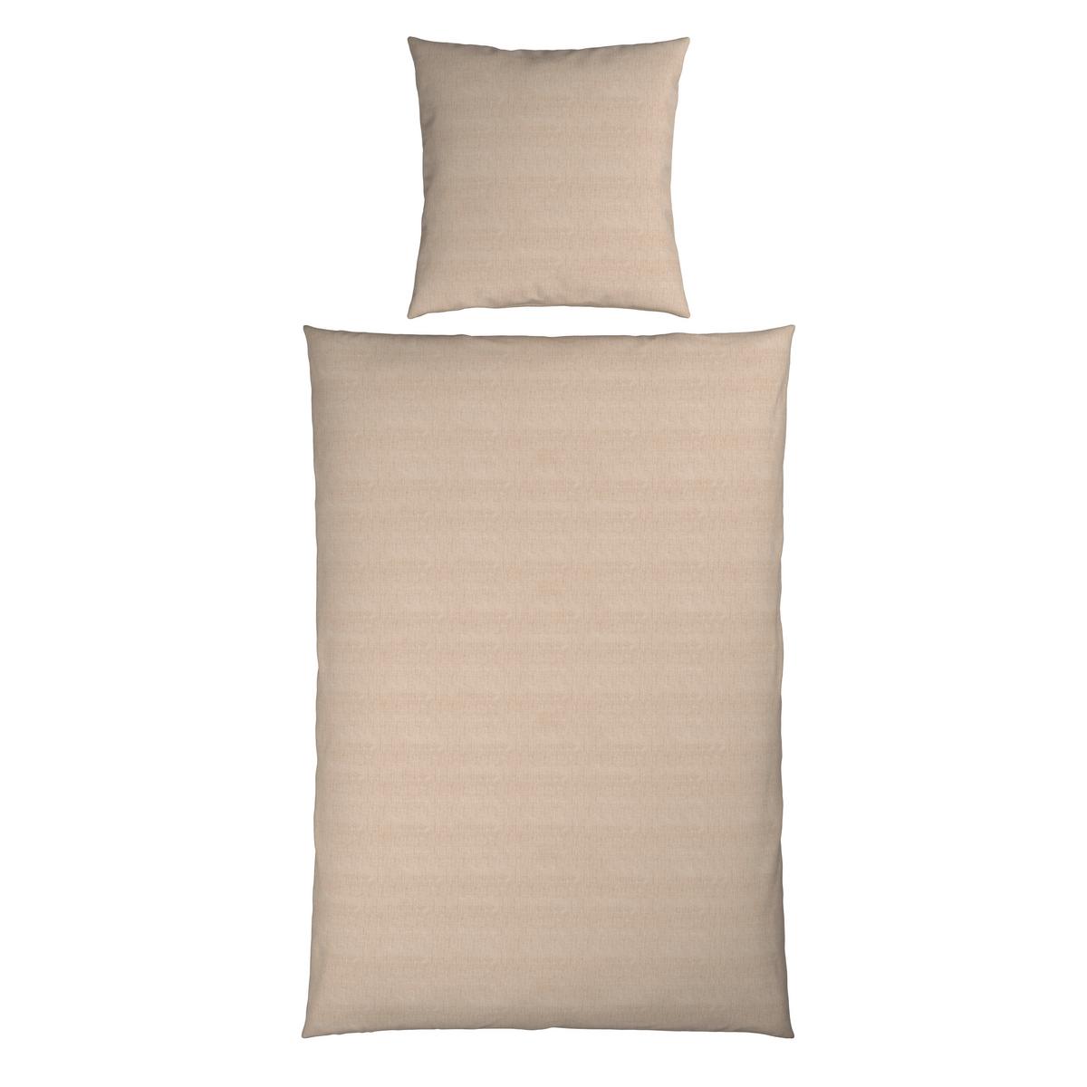 Bettwäsche TY XL Beige ca. 155x220cm - Beige, Textil (155/220cm) - Mömax