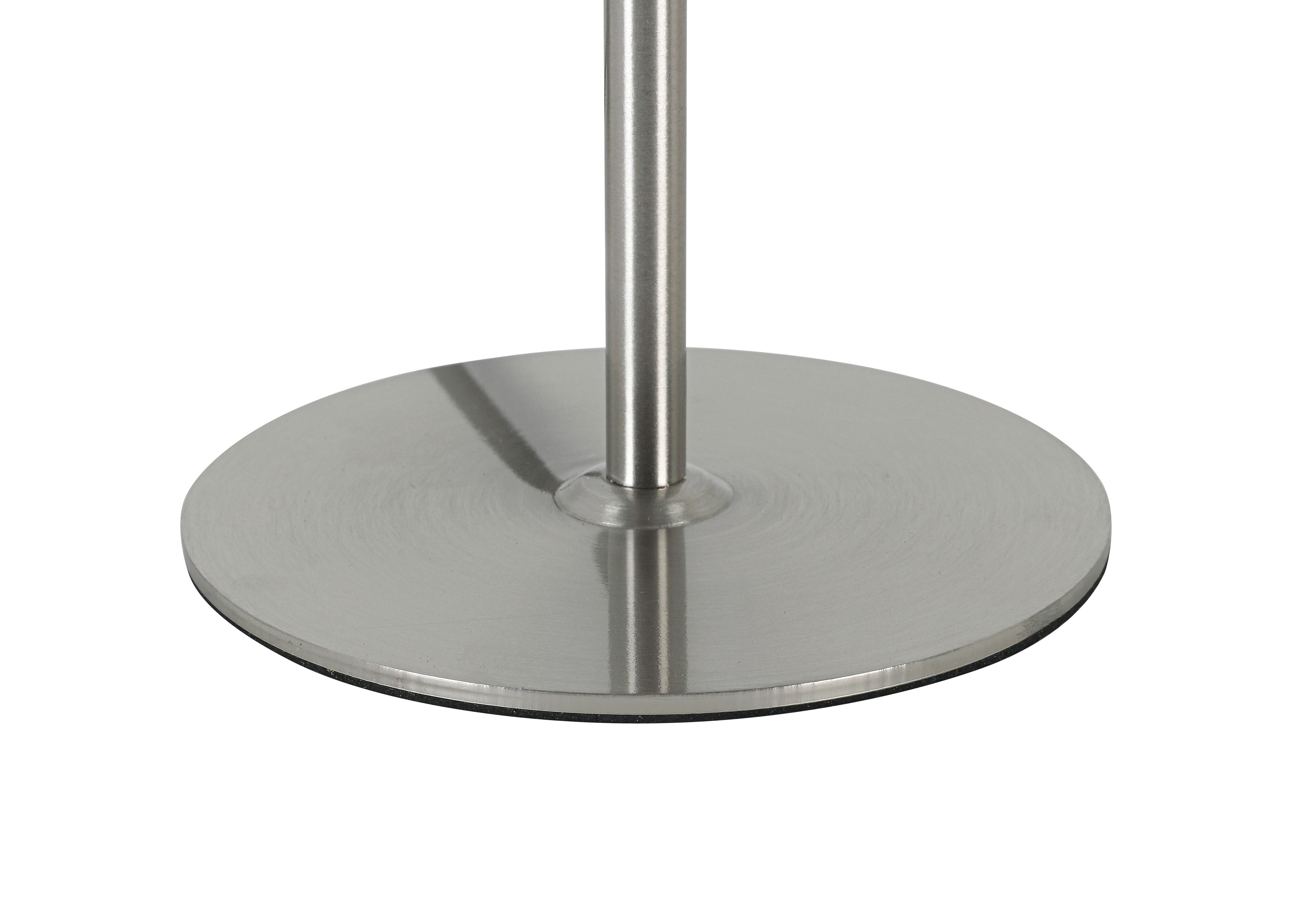 BORDSLAMPA MUSCH - nickelfärgad/svart, Modern, metall/plast (18/18/30cm) - Mömax