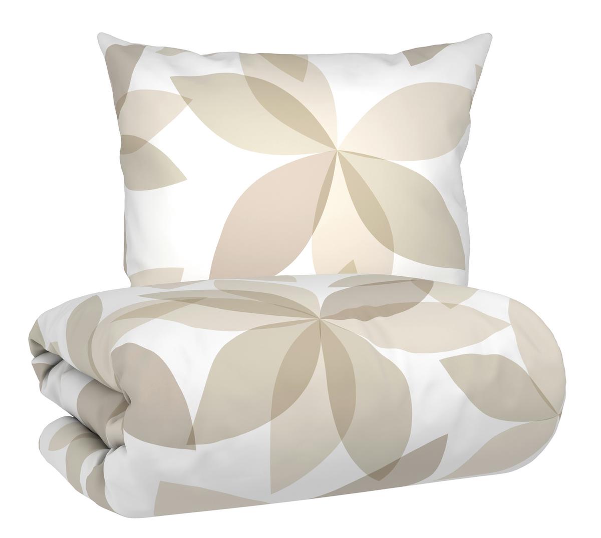 Bettwäsche Yuki Beige ca. 135x200cm - Beige, Textil (135/200cm) - Mömax