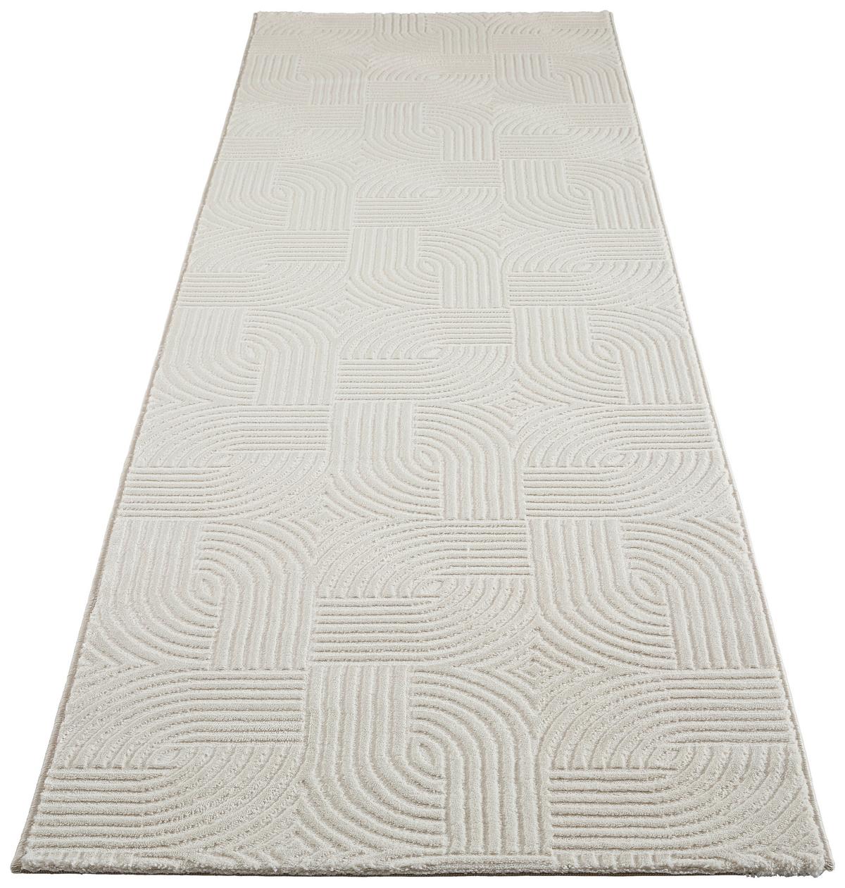 Tekač Sahara, Krem Barva, 80x250cm - krem barve, Design, tekstil (80/250cm) - Novel