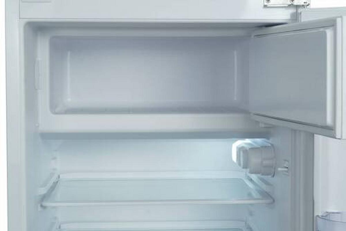 Einbaukühlschrank Stellan ca. 54x88x55 cm ca. 16 Liter - Weiß, Trend, Metall (54/87,5/54,5cm) - Respekta