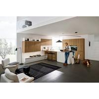 Einbauküche Soft Lack in Weiß/Eichefarben - Eichefarben/Weiß, MODERN, Holzwerkstoff - Nolte Küchen