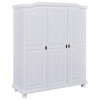 Drehtürenschrank Bastian Weiß - Weiß, LIFESTYLE, Holz/Holzwerkstoff (150/180/56cm) - MID.YOU