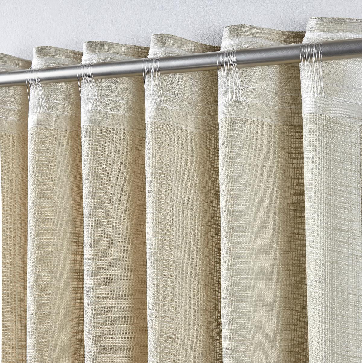 Draperie prefabricată Eva - bej, Romantik / Landhaus, textil (140/255cm) - Premium Living