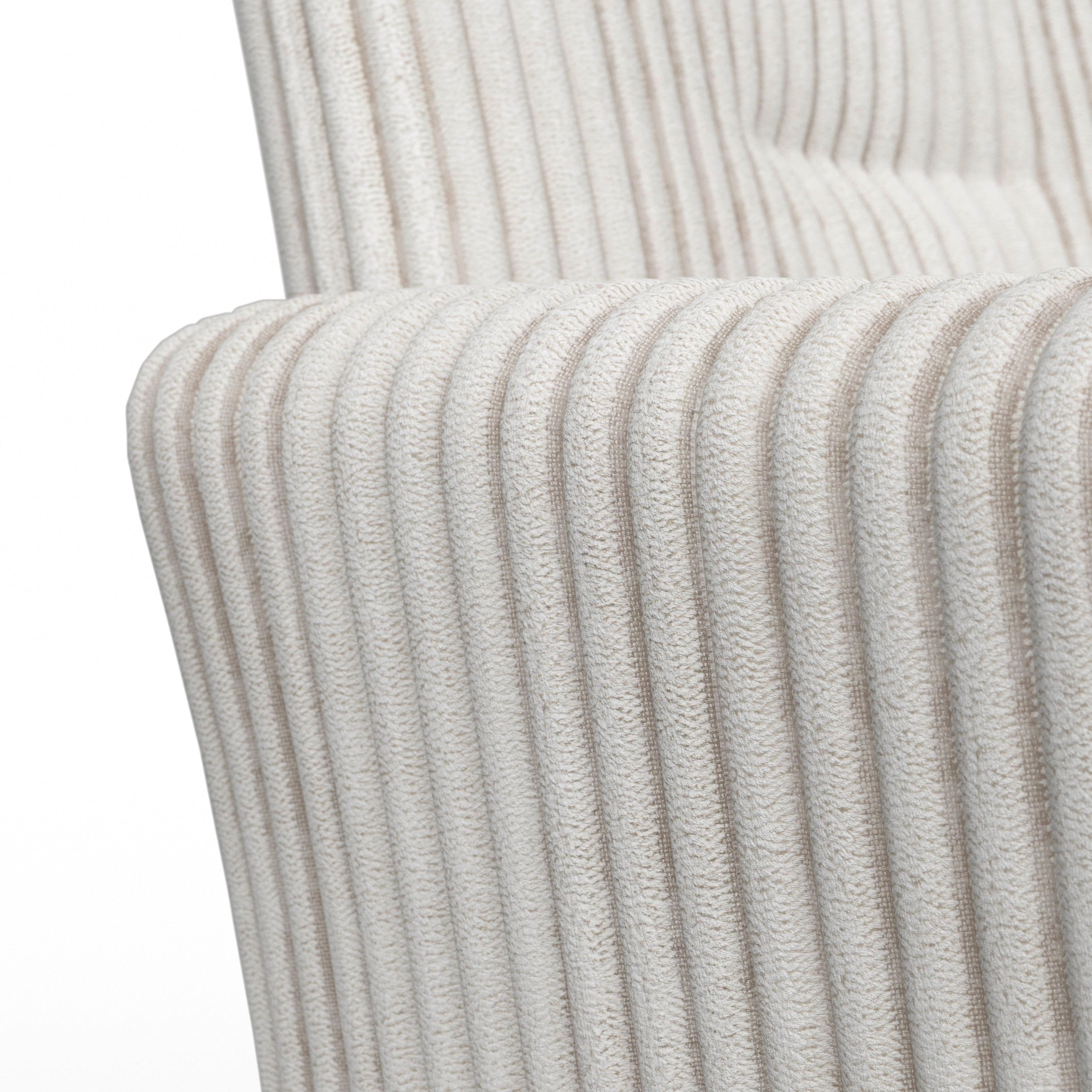 STOL MED ARMSTÖD JADE - beige/svart, Modern, metall/trä (64/87/63cm) - Bessagi Home