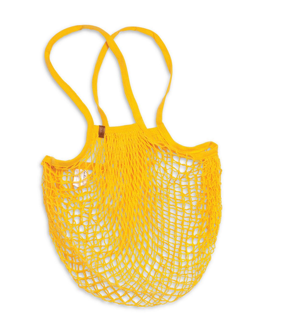 Sacoșă pentru cumpărături Punta - albastru/galben, Konventionell, textil (32/38cm) - Zandiara
