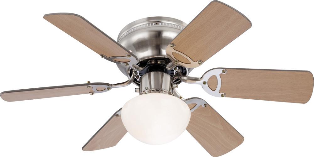 Mennyezeti Ventilátor 0307 Ugo - bükk, Basics, fa/fém (76/28cm) - Globo