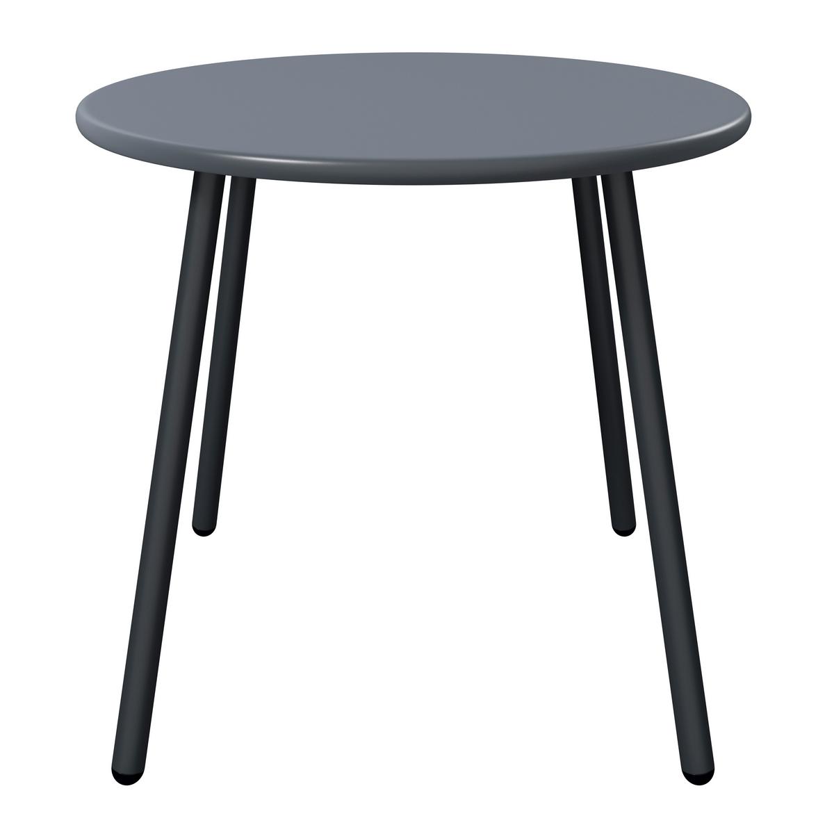 Gartenset Koni Hellgrau/Dunkelgrau, 5-teilig - Dunkelgrau/Hellgrau, Basics, Textil/Metall