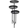 Suport Înalt Flori Top 22564 - negru, Modern, metal (45/77/45cm) Suport Înalt Flori Top 22564 - negru, Modern, metal (45/77/45cm)