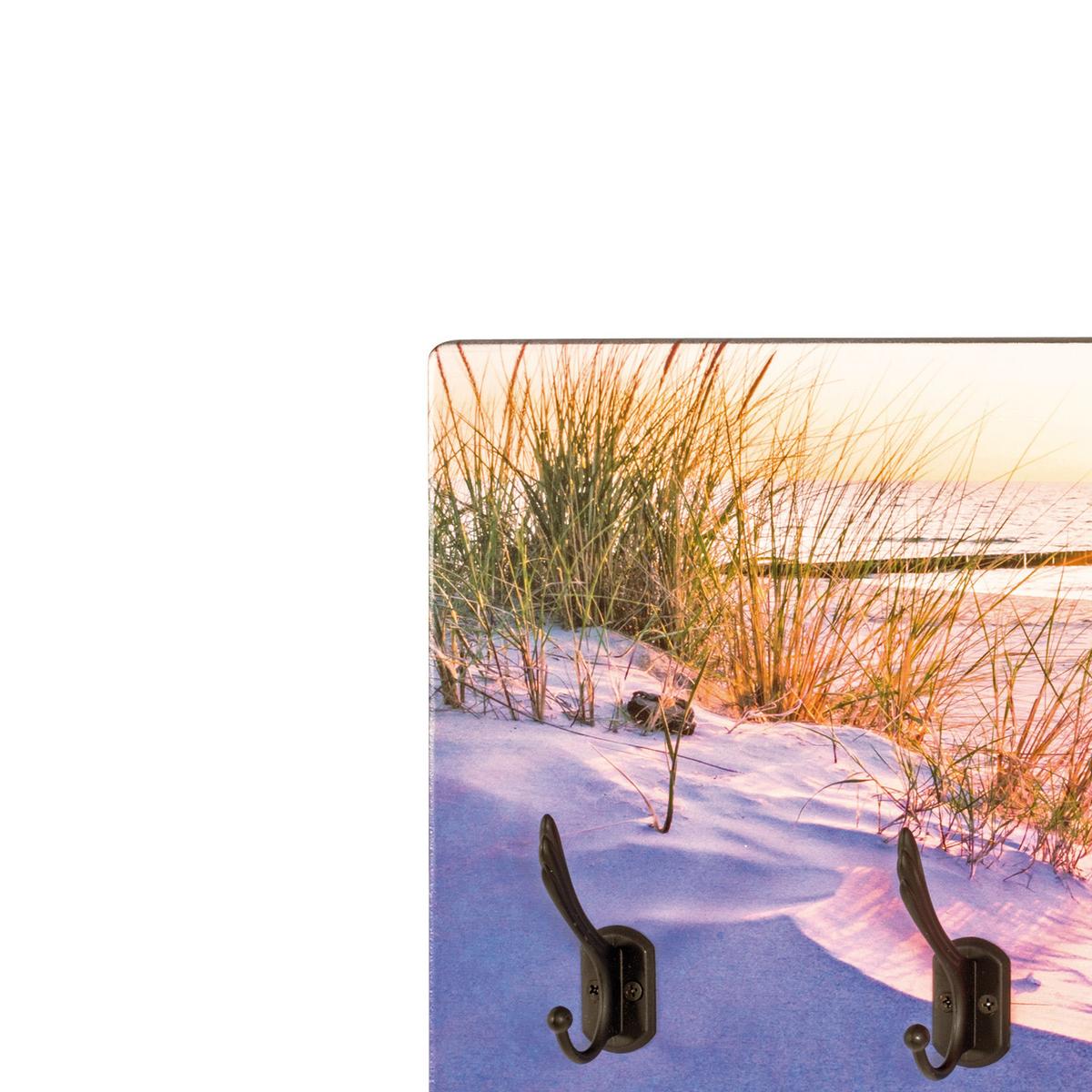 Cuier pentru perete Sunset - multicolor, Modern, material pe bază de lemn (70/30/7cm)