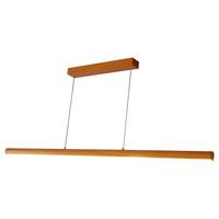 LAMPA WISZĄCA LED ZÜRICH - kolor naturalny, Trend, tworzywo sztuczne/metal (120/6/120cm) - Novel