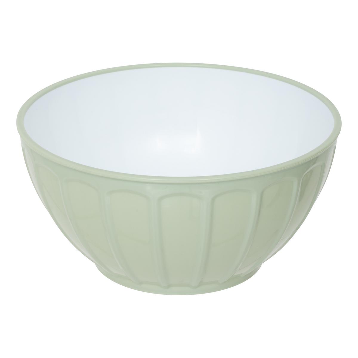 Set castroane salată 3/1 Lido - verde deschis/bej, Basics, plastic (26/12,5cm)