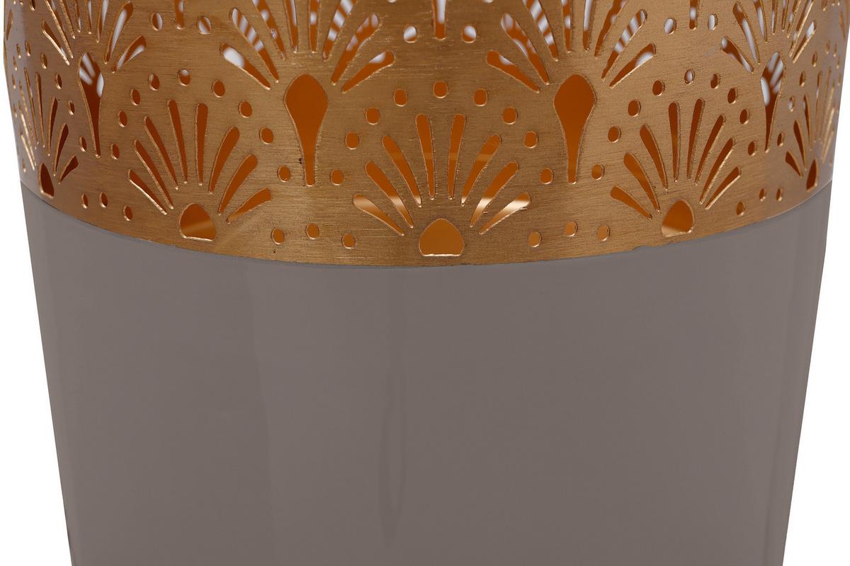 BODENVASE ART DECO 1145 - Goldfarben, Trend, Metall (25/121cm) - Kayoom