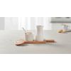 SOCKER- OCH MJÖLKSET EMILIA - vit/naturfärgad, Modern, keramik/naturmaterial - Zandiara