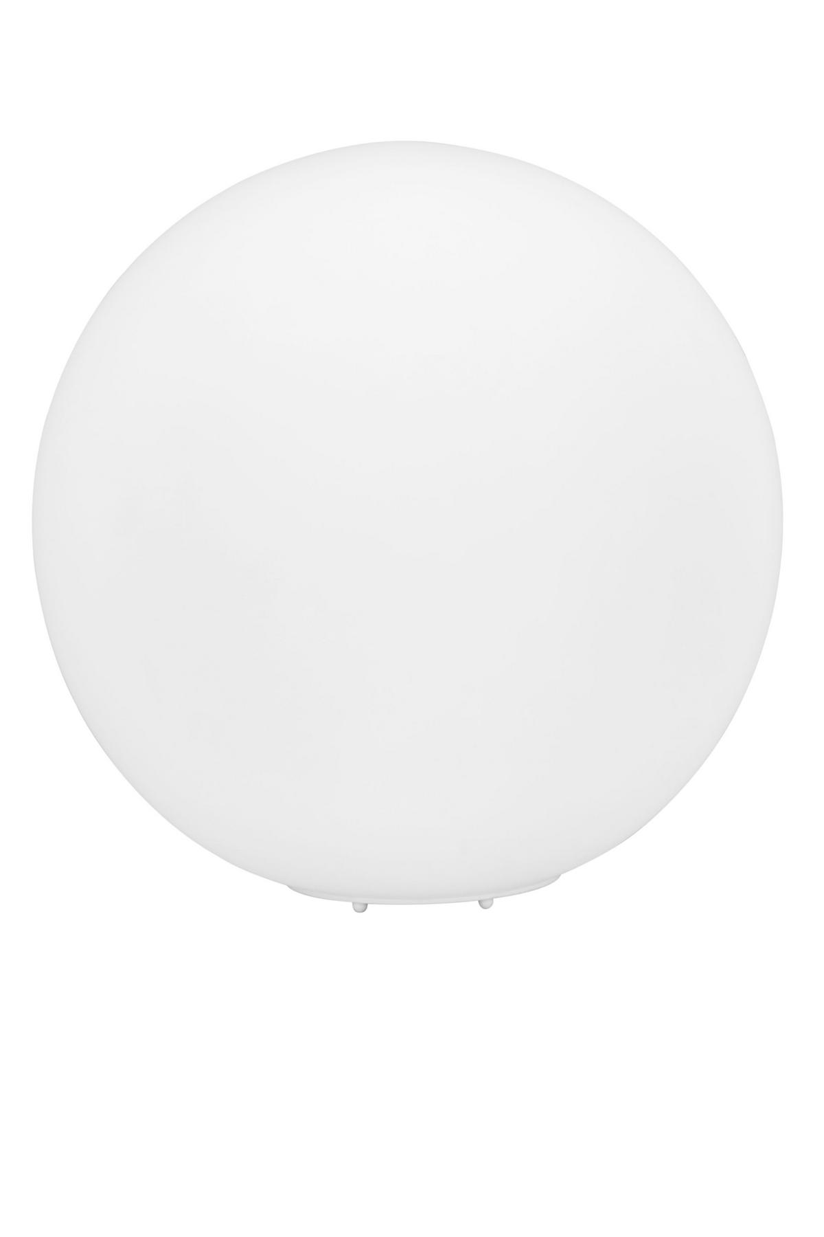 LAMPA STOŁOWA OAKLAND *SBN* - biały, Basics, tworzywo sztuczne/szkło (30cm) - Novel