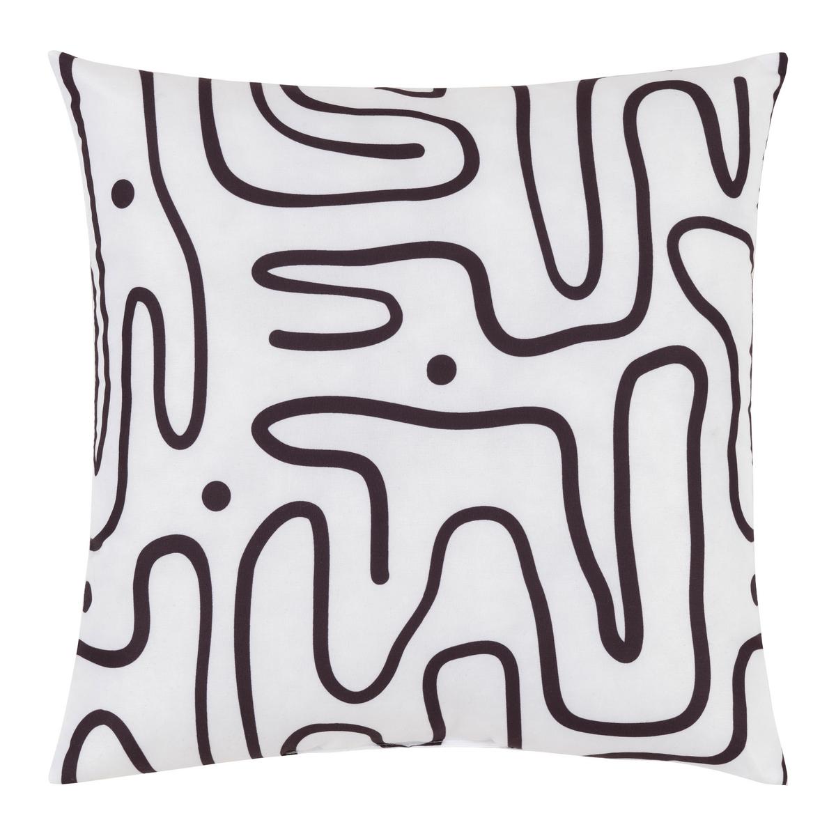 Pernă decorativă Betty - alb/negru, Konventionell, textil (40/40cm) - Best Price