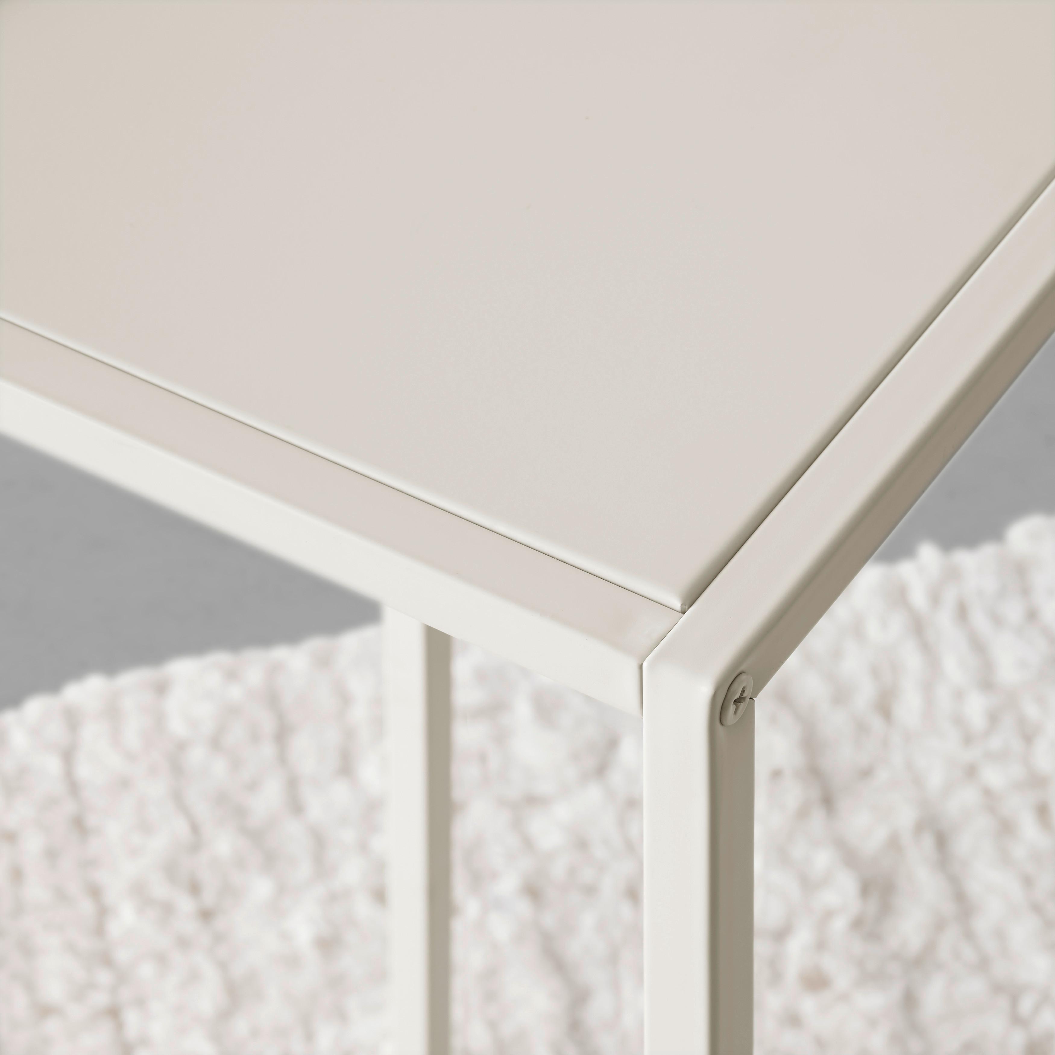 BLOMPIEDESTAL VERA - sandfärgad, Modern, metall (25/60/25cm) - Mömax