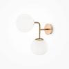 WANDLEUCHTE ERICH - Goldfarben, Modern, Metall (33/15/36cm) - MAYTONI