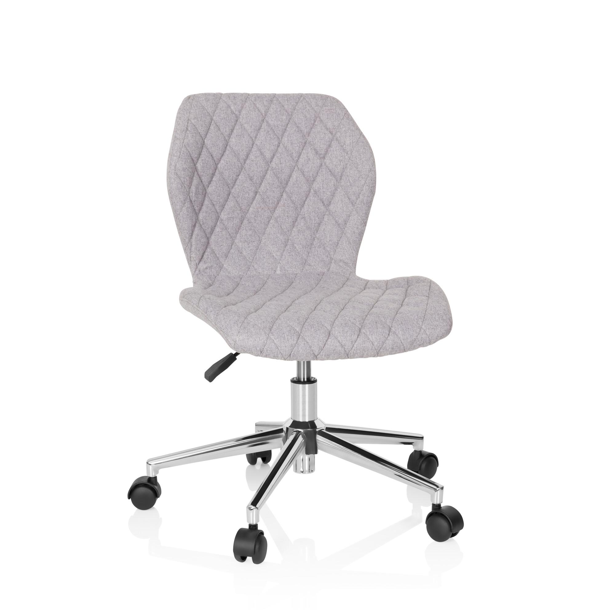 Jugenddrehstuhl Joy II ca. 47x73-83x43 cm Hellgrau - Hellgrau, Basics, Kunststoff/Textil (47/73-83/43cm) - MID.YOU