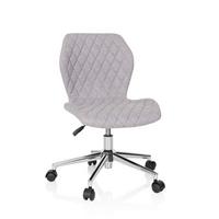 Mladinski Vrtljivi Stol Joy Ii, Svetlo Siva - svetlo siva, Basics, umetna masa/tekstil (47/73-83/43cm) - MID.YOU
