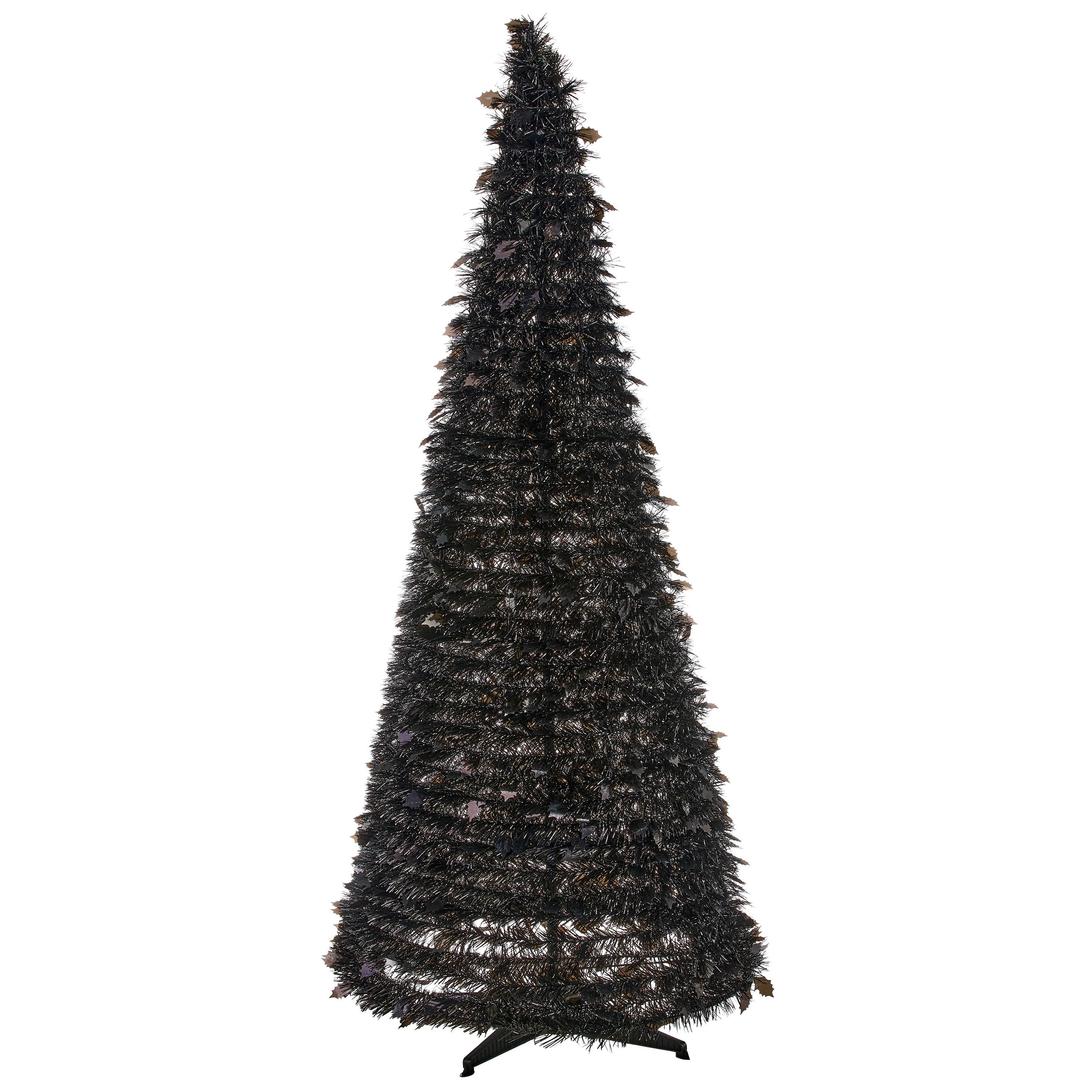 Dekobaum Pop-Up Schwarz - Schwarz, Basics, Kunststoff/Metall (70/180/70cm) - Mömax