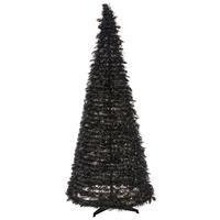 Dekobaum Pop-Up Schwarz - Schwarz, Basics, Kunststoff/Metall (70/180/70cm) - Mömax