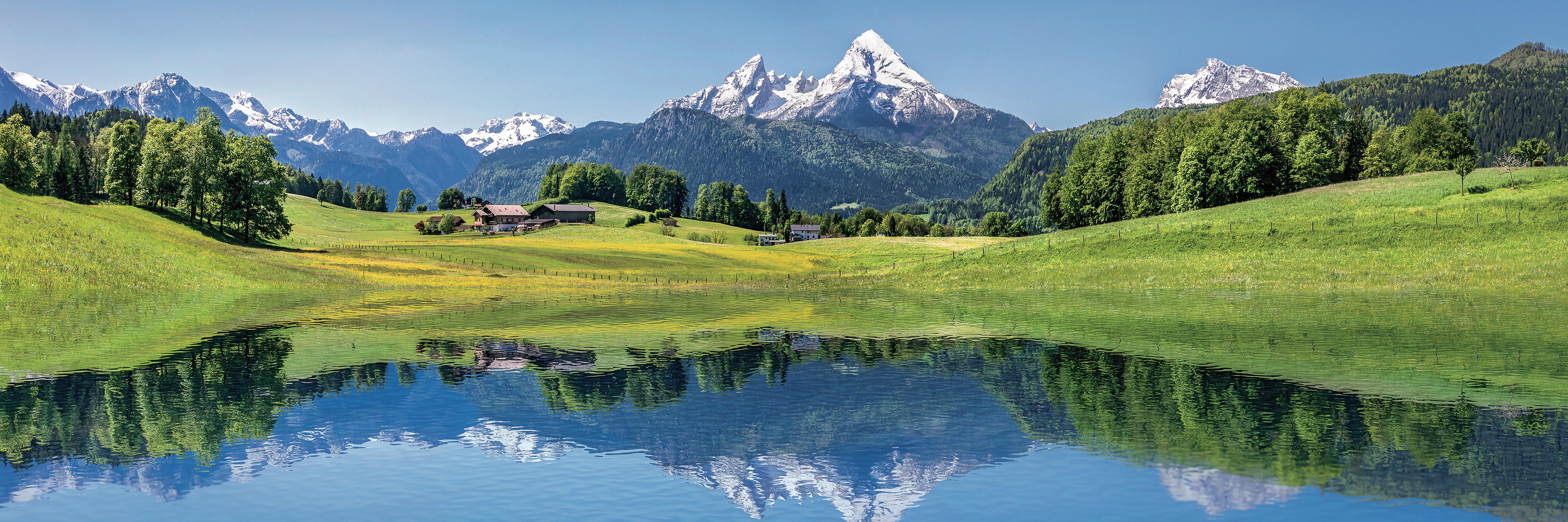 Slika Na Platnu Marcus - zelena, Basics, les (150 cm/50 cm/3 cmcm) - Mömax