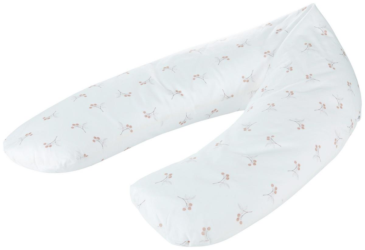 PODUSZKA DO KARMIENIA BERRY NATUR - biały, Basics, tkanina (190cm) - Patinio