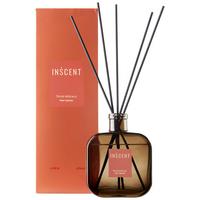 Raumduft Floral Delicacy in Rot ca. 500ml - Klar/Rot, Design, Glas (500ml) - Inscent