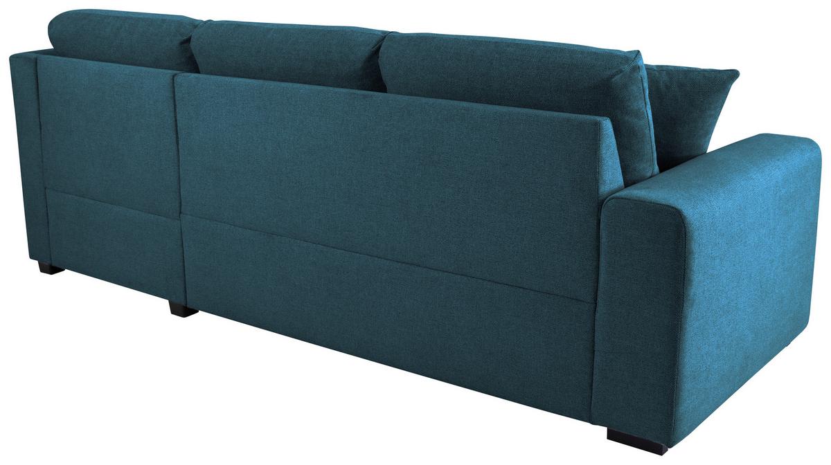 Kutna Garnitura Lukas - plava, Trend, tekstil (239/158cm) - Modern Living