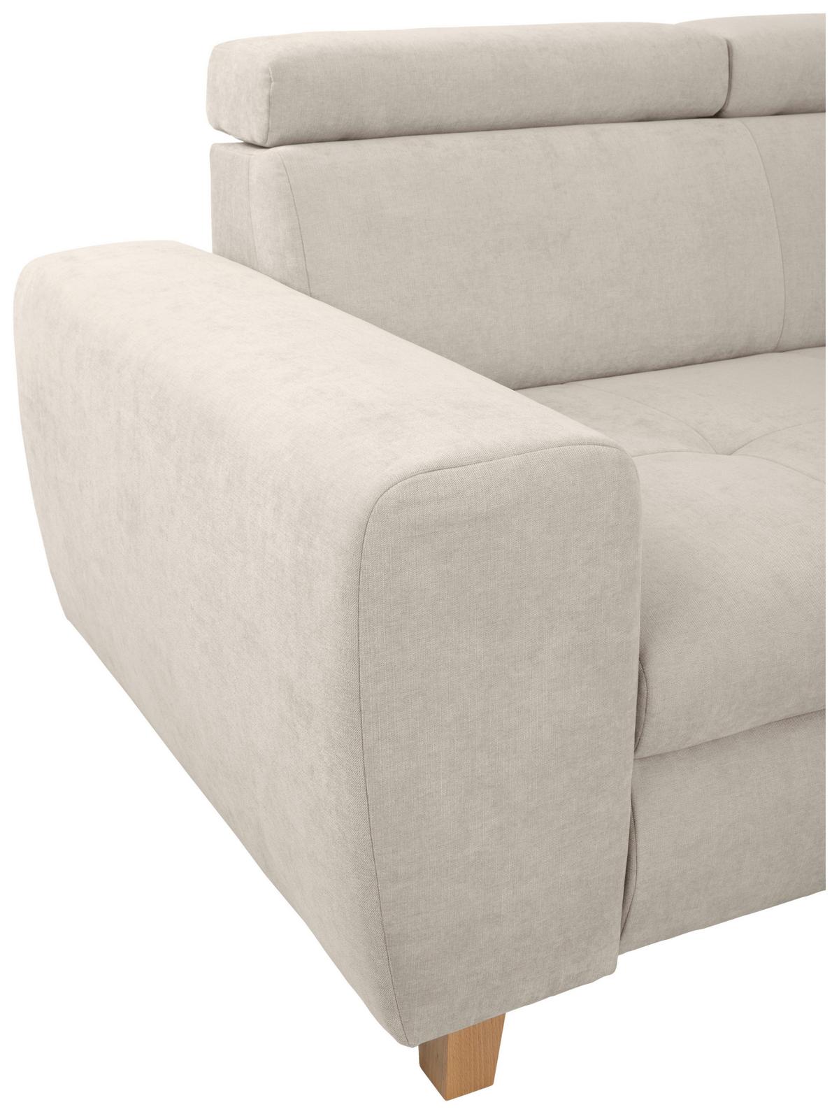 Coltar LUGO - crem, Modern, plastic/lemn (266/98/205cm) - Mömax