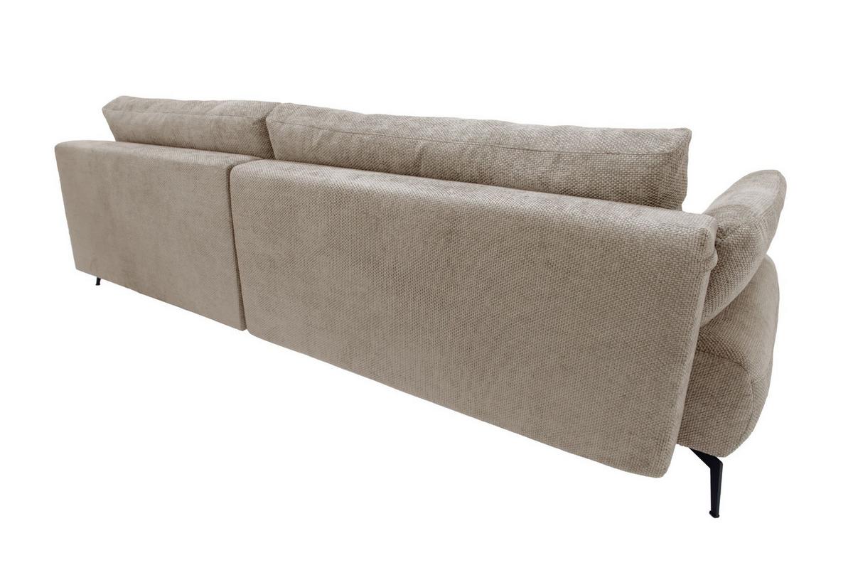 Kutna Garnitura Madison - svijetlo smeđa/crna, Moderno, drvni materijal/drvo (284/92/186cm) - Modern Living