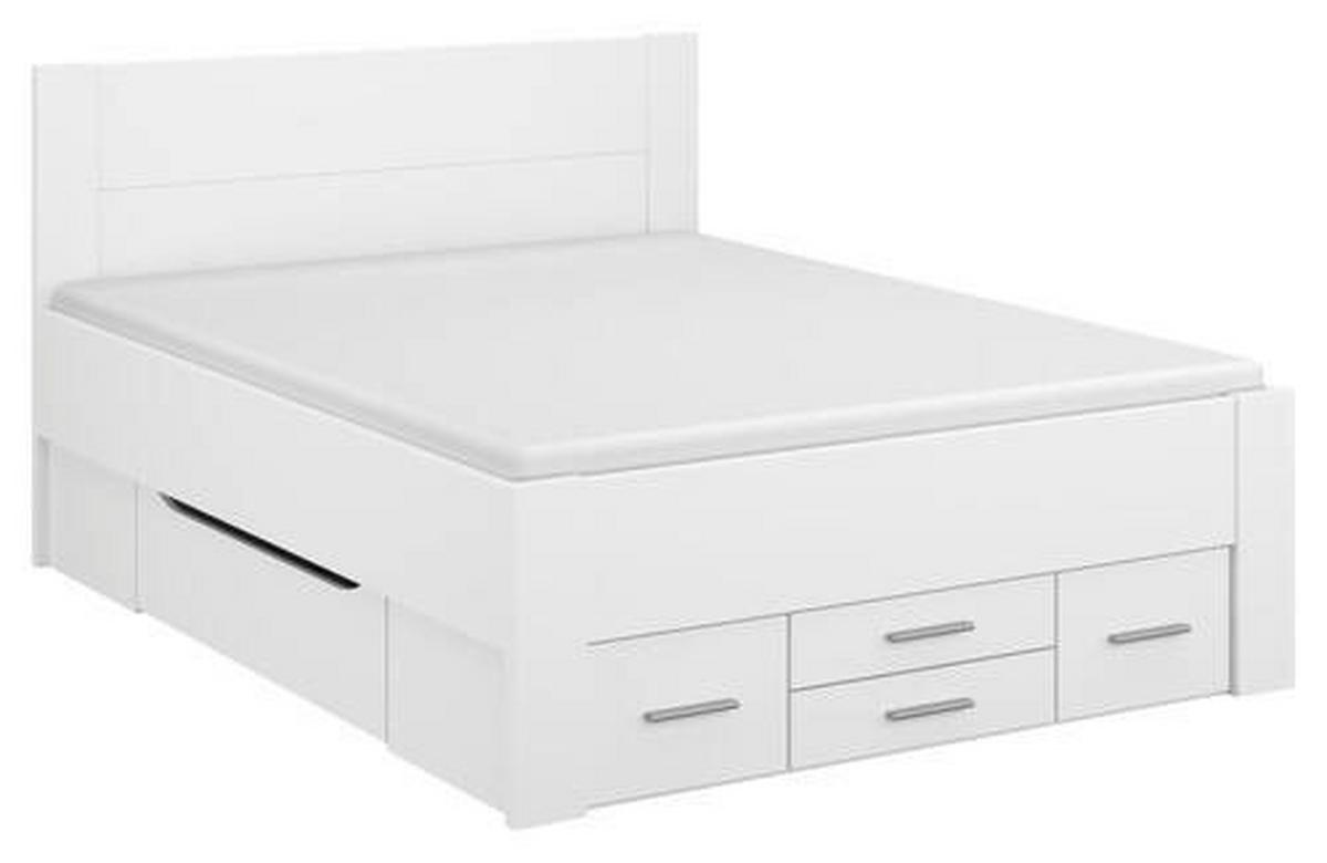 ŁÓŻKO ZE SCHOWKAMI ISOTTA - biały, Konventionell, materiał drewnopochodny (180/200cm) - Rauch Möbel