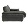 Wohnlandschaft Vivo Anthrazit - Anthrazit/Schwarz, MODERN, Kunststoff/Textil (317/63/179cm) - Premium Living