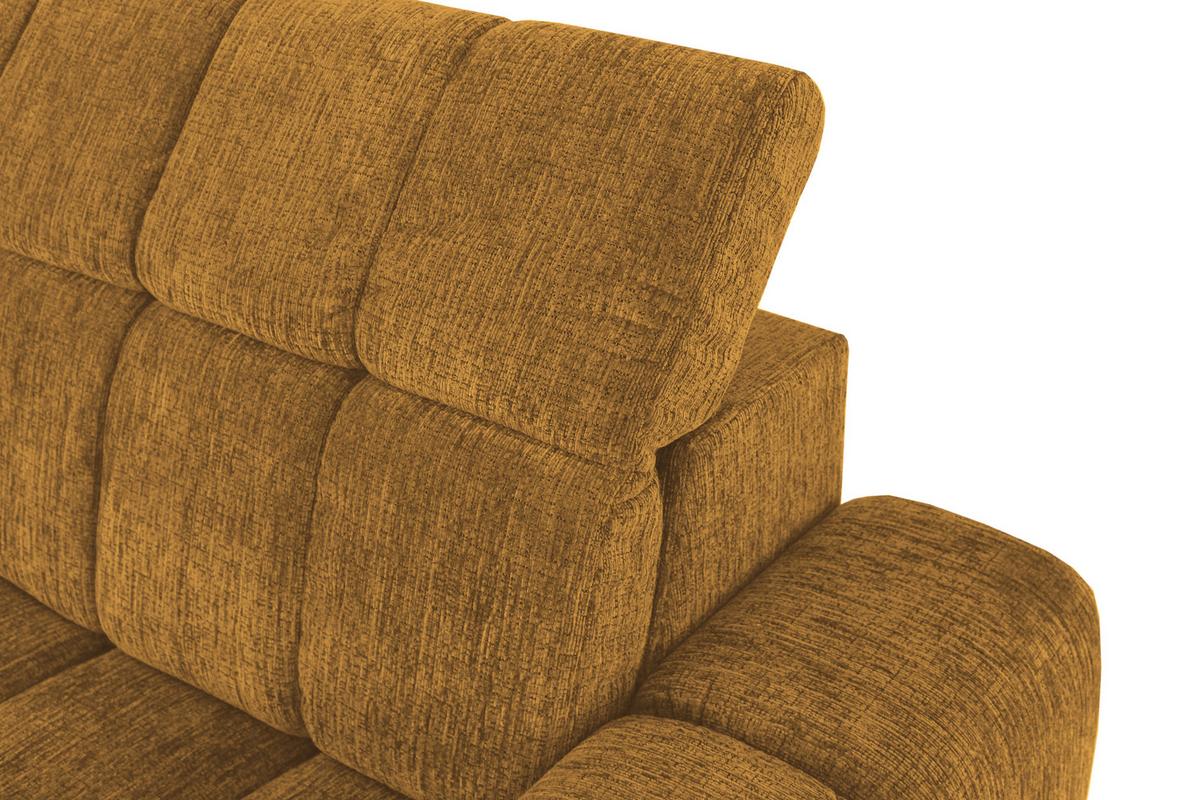 Kutna Garnitura Laya - boje senfa, Moderno, tekstil (250/155cm) - Premium Living