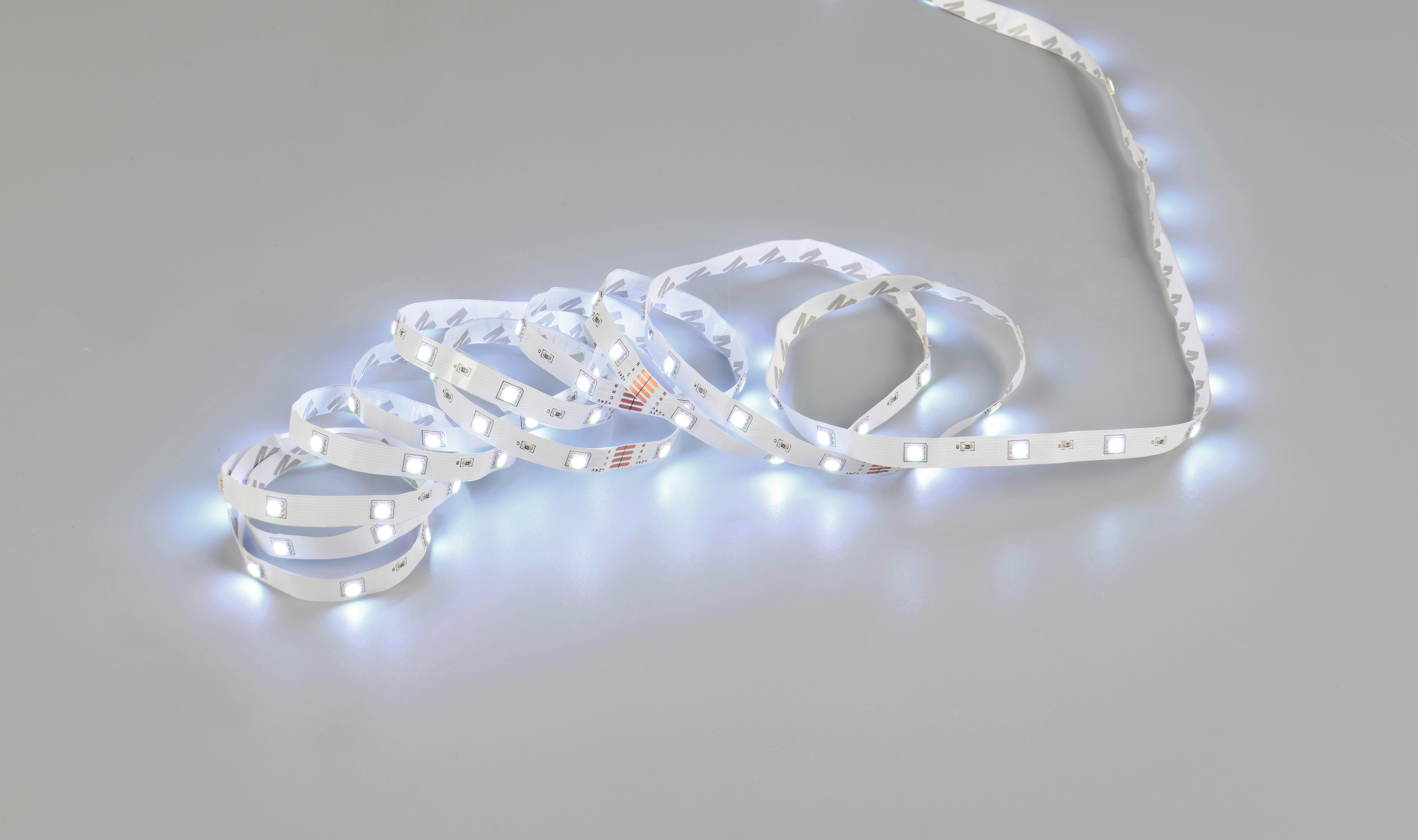 LED-LIST LICHTI1 - vit, Klassisk, metall/plast (300cm) - Mömax