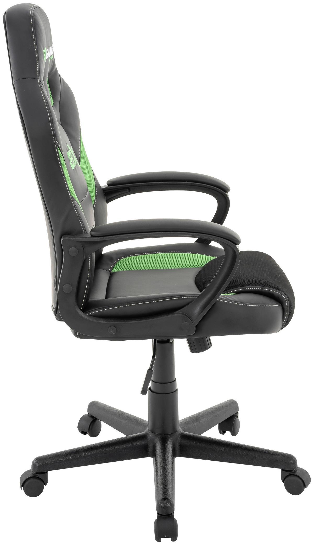 Gamingstuhl BX-Gaming Grün/Schwarz - Schwarz/Grün, MODERN, Kunststoff/Textil (58/105-115/63cm) - Mömax