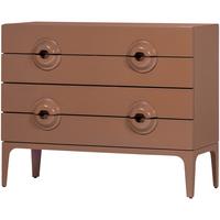 Kommode Merge Altrosa B: 110 cm - Altrosa, Design, Holz/Metall (110/89/44cm) - Livetastic