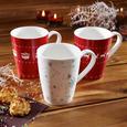 Kaffeebecher Vivo - Rot/Weiß, KONVENTIONELL, Keramik - Vivo Kaffeebecher Vivo - Rot/Weiß, KONVENTIONELL, Keramik - Vivo